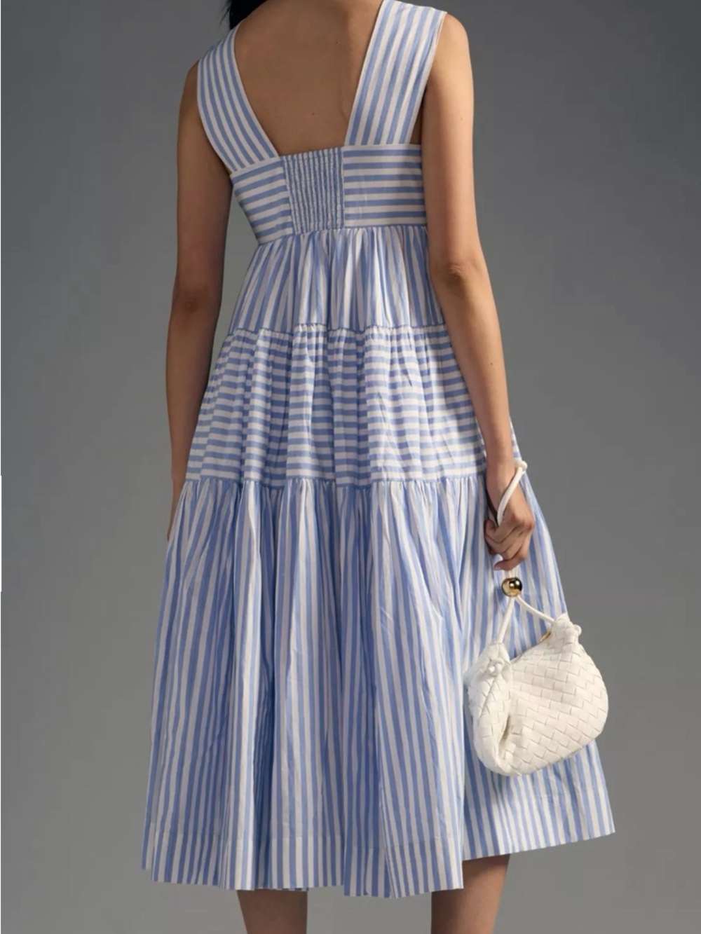 Anthropologie The Helena Square-Neck Babydol Dress | Anthropologie size L - Picture 4 of 8